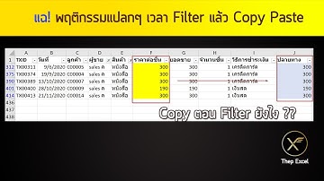 แฉ! พฤติกรรมแปลกๆ เวลา Filter แล้ว Copy Paste ใน Excel