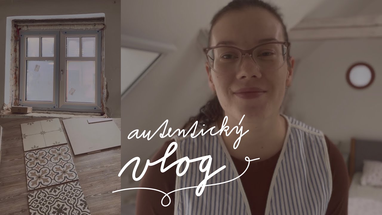 Povídací VLOG/ nové začátky/ REKONSTRUKCE domku/ jak mi ŠITÍ pomáhá cítit se hezky 😇