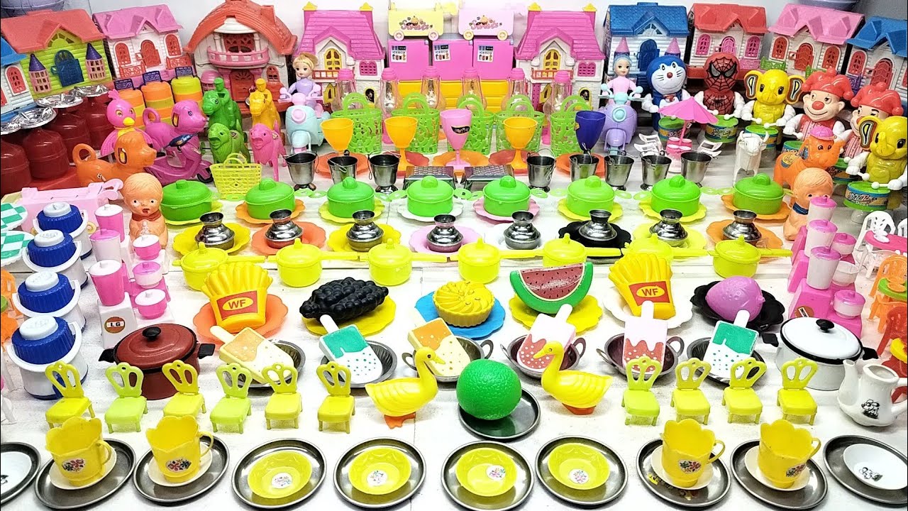 6:35 Minutes Satisfying With Unboxing Hello Kitty Cooking Kitchen |Cooking Asmr Kitchen Set Unboxing