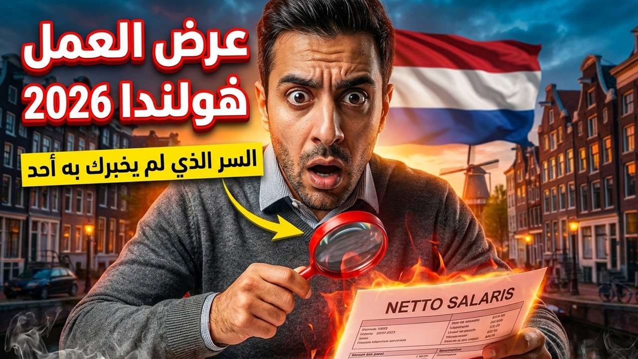 الرواتب في هولندا -  كيف تحصل على اعلى راتب بهولندا