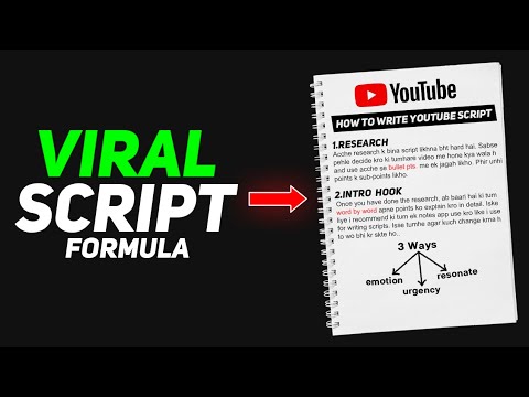 Write YouTube Script Like This & Get 2X Watch Time! 😏