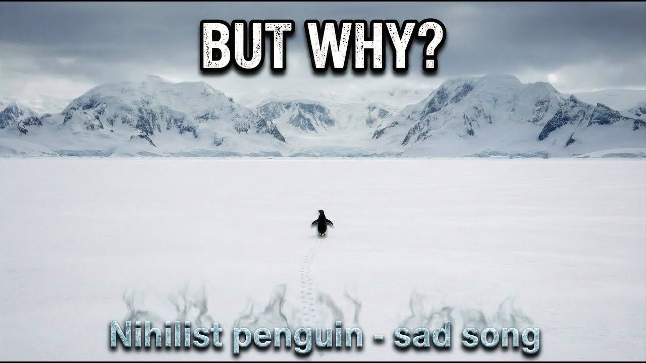 Guarda The Nihilist Penguin | Why He Walked 70 km to the mountain (Sad Song Tribute) su YouTube Guarda The Nihilist Penguin | Why He Walked 70 km to the mountain (Sad Song Tribute) su YouTube