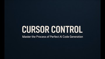 Cursor Control - AI Accelerated Software Engineering