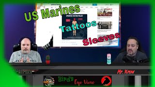 US Marines Tattoo Standard Updated - Birds Eye View