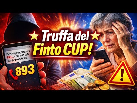 Video Truffa del finto Cup, segnalazione di sms sospetti anche a Lamezia e nellhinterland.