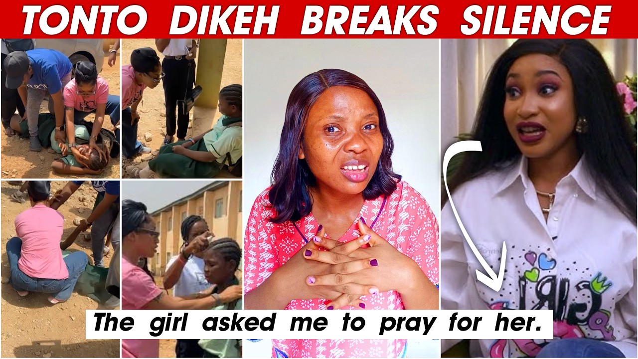 TONTO DIKEH BREAKS SILENCE AFTER DELIVERANCE VIDEO IN SCHOOL CAUSE CONTROVERSY ON SOCIAL MEDIA.