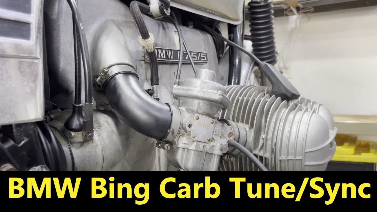 BMW Airhead Carb Sync BING 19701995 models!! EASY YouTube