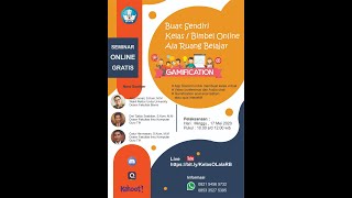Buat Sendiri Kelas / Bimbel ala Ruang Guru + Gamification Menggunakan Aplikasi Gratis screenshot 5