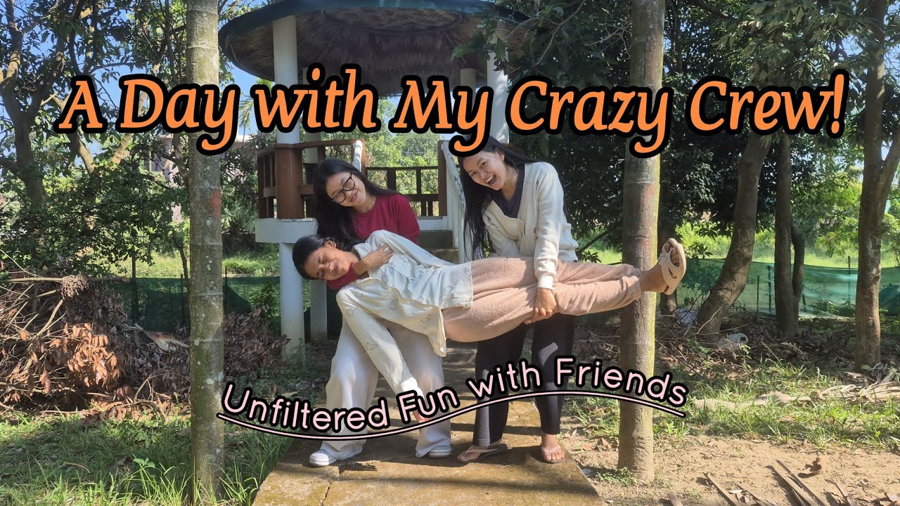 Vlog mode activated with my people#friends#life#crazy#vlog #funny#2025#youtube#unfiltered#funnyvideo