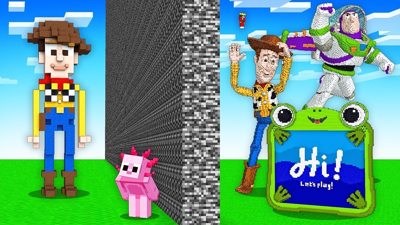 I Cheated With TOY STORY 5 In Minecraft Build Battle!
