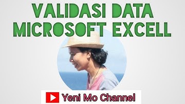 Validasi Data Microsoft Excell