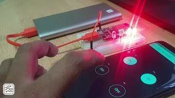 How to Blink LEDs using Nodemcu via WIFI & smartphone