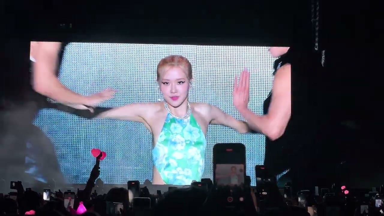 4K BLACKPINK Hard to love and on the ground BORN PINK IN BANGKOK DAY 2