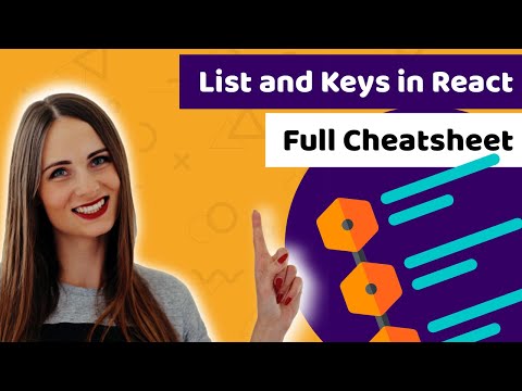 List and keys in React - full cheatsheet