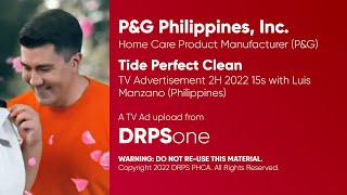 Tide Perfect Clean Tv Ad 2H 2022 15S With Luis Manzano Philippines