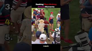 Ranking Rory McIlroy CROWD Moments #golf #rorymcllroy #pga #viral