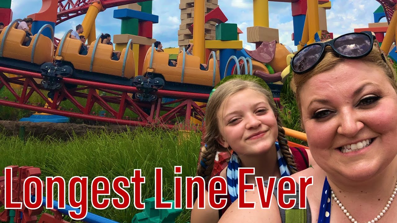 First time in Toy Story Land | Long Lines with Brandy and ...