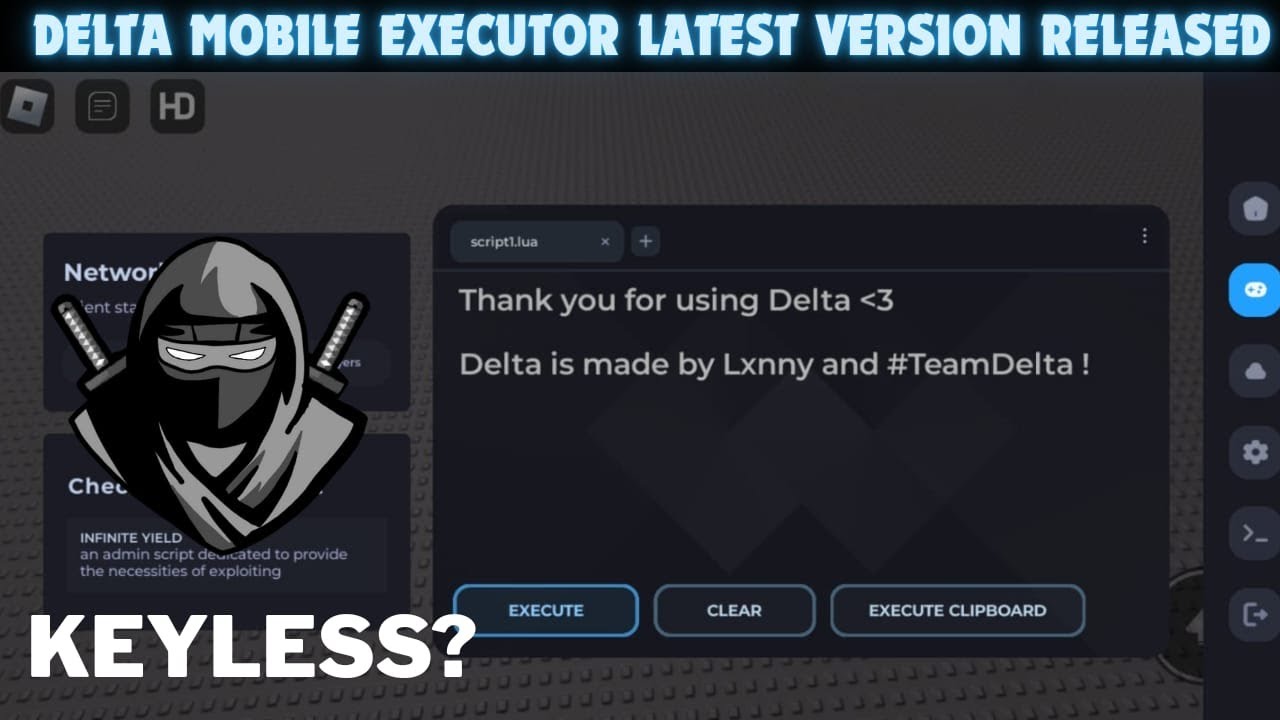 Closed - DeltaHub Latest update (10.8), Roblox Executor (Mobile)