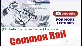 Lecture 6 EFI Course Topic Common Rail and Pressure Sensor