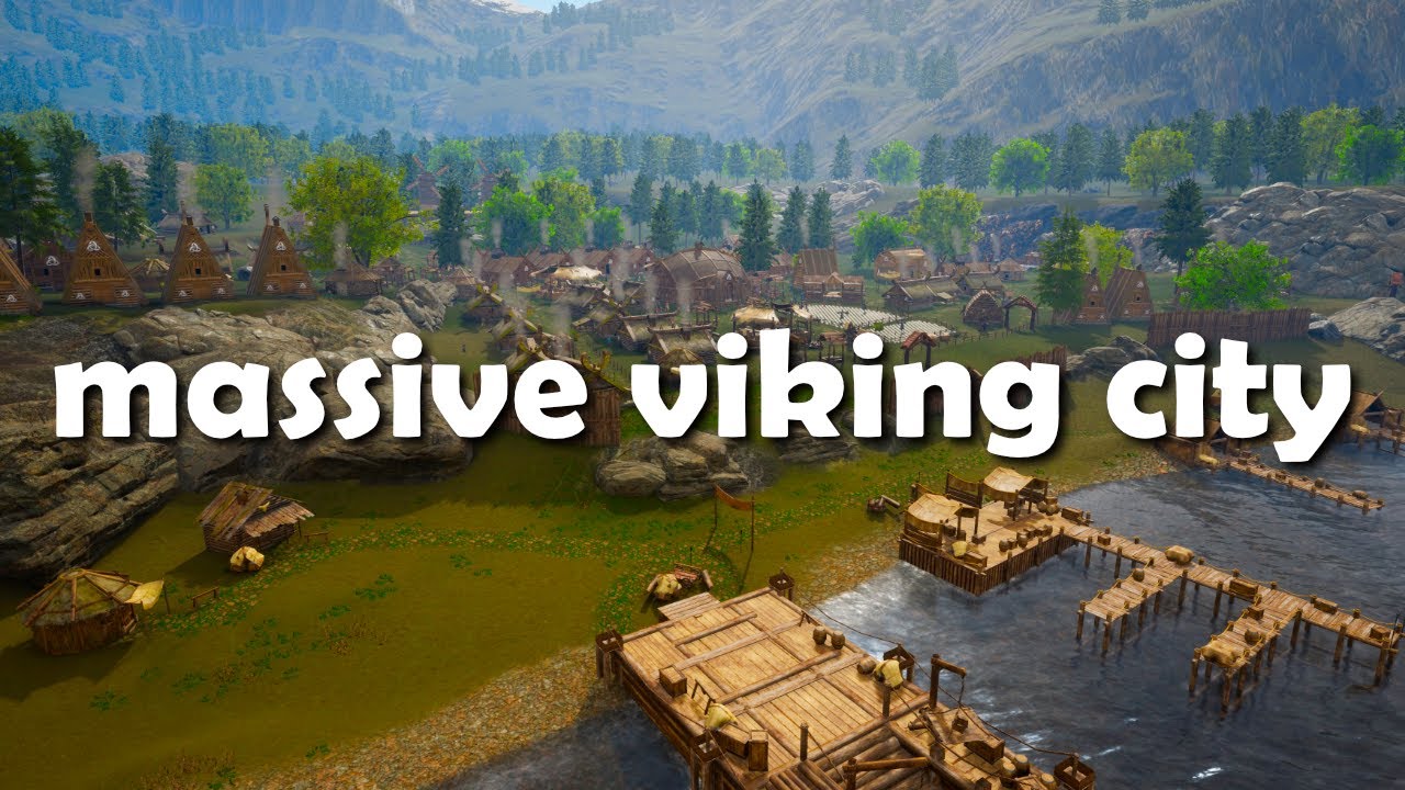 the NEWEST viking city builder is finally here - YouTube