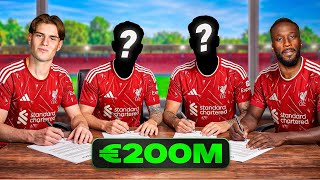 Liverpool Spend Over 200 MILLION On 4 NEW TRANSFERS!