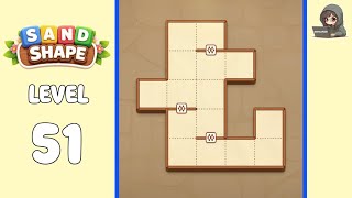 Sand Shape level 51 solution