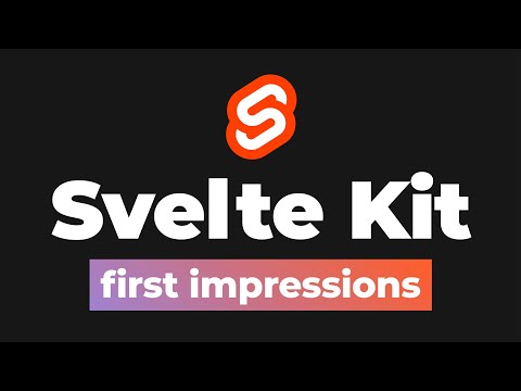 Svelte Kit will impress you