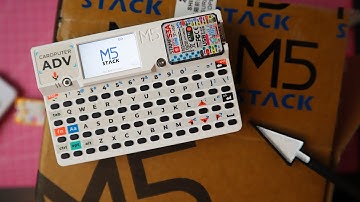 Новый Cardputer ADV от M5Stack! Первый обзор на ютубе!