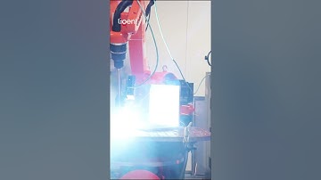 Watch this mesmerizing video of robot welding in action! #welding #weldingrobot