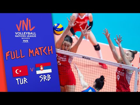 Turkey 🆚 Serbia - Full Match | Women’s Volleyball Nations League 2019