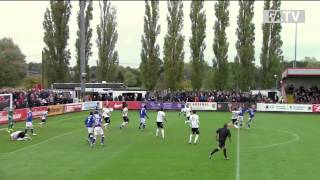 Boreham Wood vs Carlisle United 0-0, FA Cup First Round Proper 2013-14 highlights