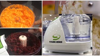 Black &Decker Super Chopper Review, White,350 ml, SC5000| Carrot Stir Fry using 3 ingredients