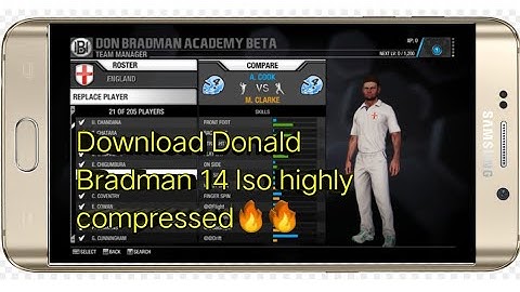 How to download donald bradman 14 highly compressed ISO file🔥🔥||download dbc 14 in android||