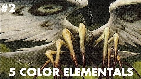 5 Color Elementals in Modern! League #2
