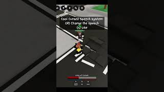 Cursed Speech System #jjs #roblox #jjkgame #skillbuilding  #jujutsushenanigans #jujutsukaisen #jjk