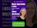 Music Supervision &amp; Sync Insights with Lindsay Wolfington | October 7, 2025, 11am PST Premiere
