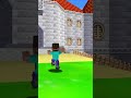 ⭐ Super Mario 64 PC Port - Steve (Minecraft) #short #minecraft