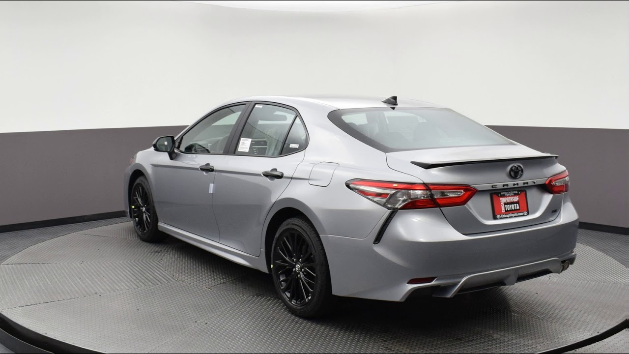 2019 CELESTIAL SILVER METALLIC Toyota Camry 4dr Car #N20850 - YouTube