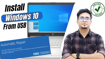 How to Install Windows 10 from USB | Windows 10 Kaise Install kare Pendrive Se (2025)