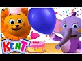 Kent The Elephant | Birthday Party Fun | Learning Cartoons For Children