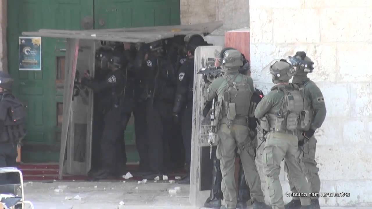 השתלטות על מהומות בהר הבית - 15.9.2015