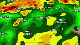 Metro Detroit weather forecast May 25, 2022 -- 4 p.m. Update