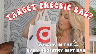What's In The FREE Target Baby Registry Gift Bag?