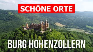 Burg Hohenzollern in 4k. Deutschland, Burg Hohenzollern zu besichtigen