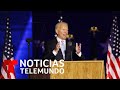 El primer discurso de Joe Biden como presidente electo de EE.UU. | Noticias Telemundo