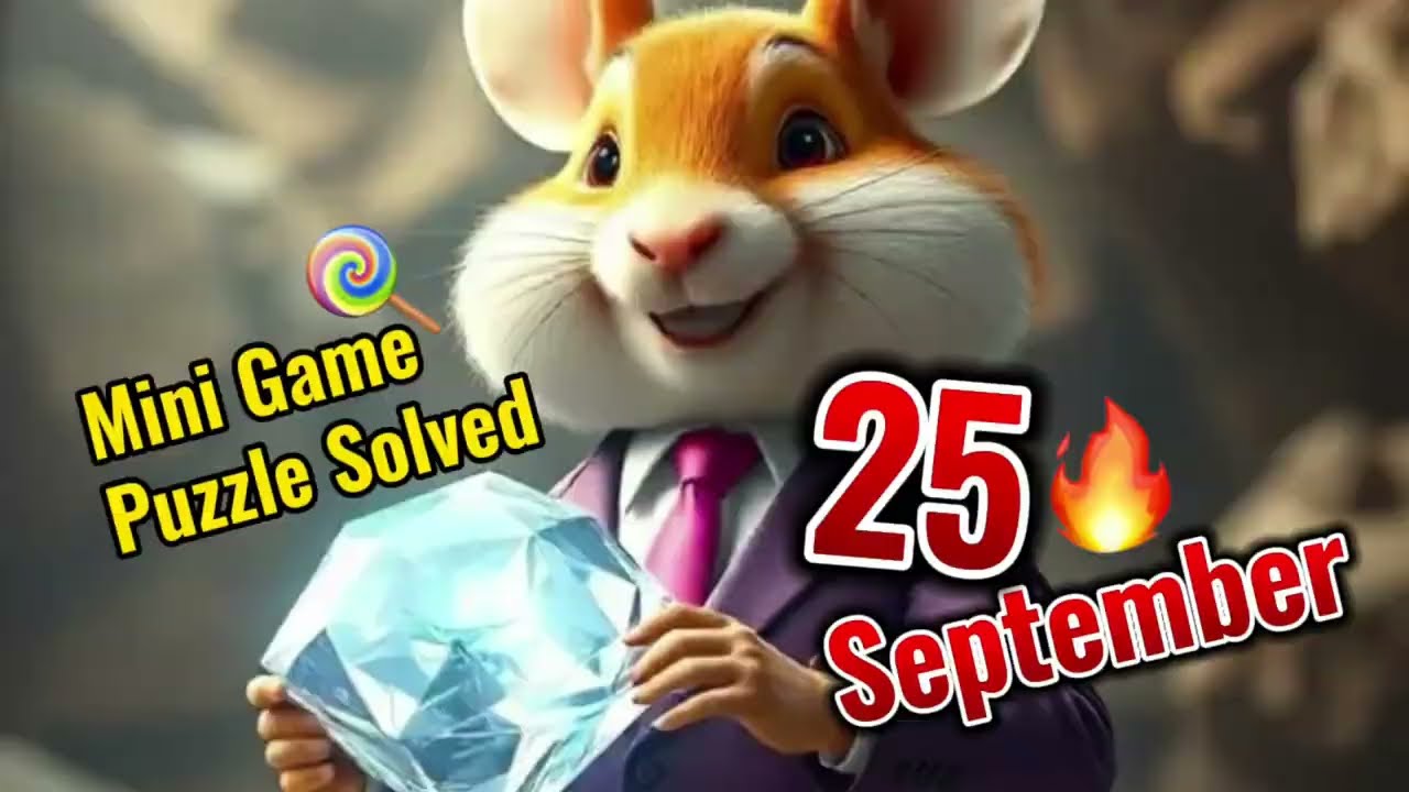 25 September🔥 Mini Game Puzzle Solved 