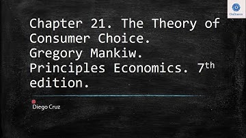 Chapter 21. The Theory of Consumer Choice. Gregory Mankiw.