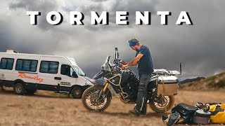 Mi MOTO no ENCIENDE y se ACERCA una TORMENTA |ARGENTINA  MENDOZA|Vuelta al mundo en moto|Cap#36