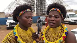 Qwabe Twins at Umkhosi Womhlanga 2024 eNyokeni KwaNongoma 