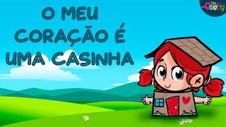 Video thumbnail of "O MEU CORAÇÃO É UMA CASINHA 🎼 Música @Tiaquellysilva"